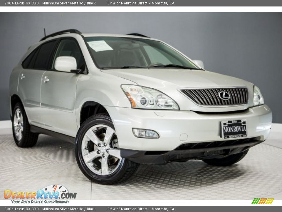 2004 Lexus RX 330 Millinnium Silver Metallic / Black Photo #12