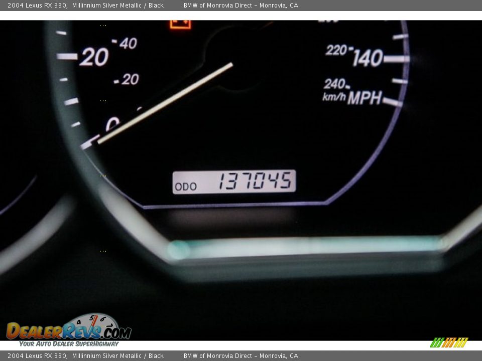 2004 Lexus RX 330 Millinnium Silver Metallic / Black Photo #30