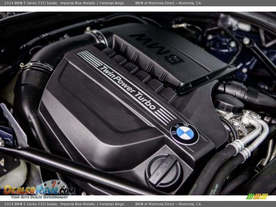 2014 BMW 5 Series 535i Sedan 3.0 Liter DI TwinPower Turbocharged DOHC 24-Valve VVT Inline 6 Cylinder Engine Photo #28