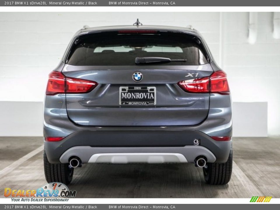2017 BMW X1 sDrive28i Mineral Grey Metallic / Black Photo #4