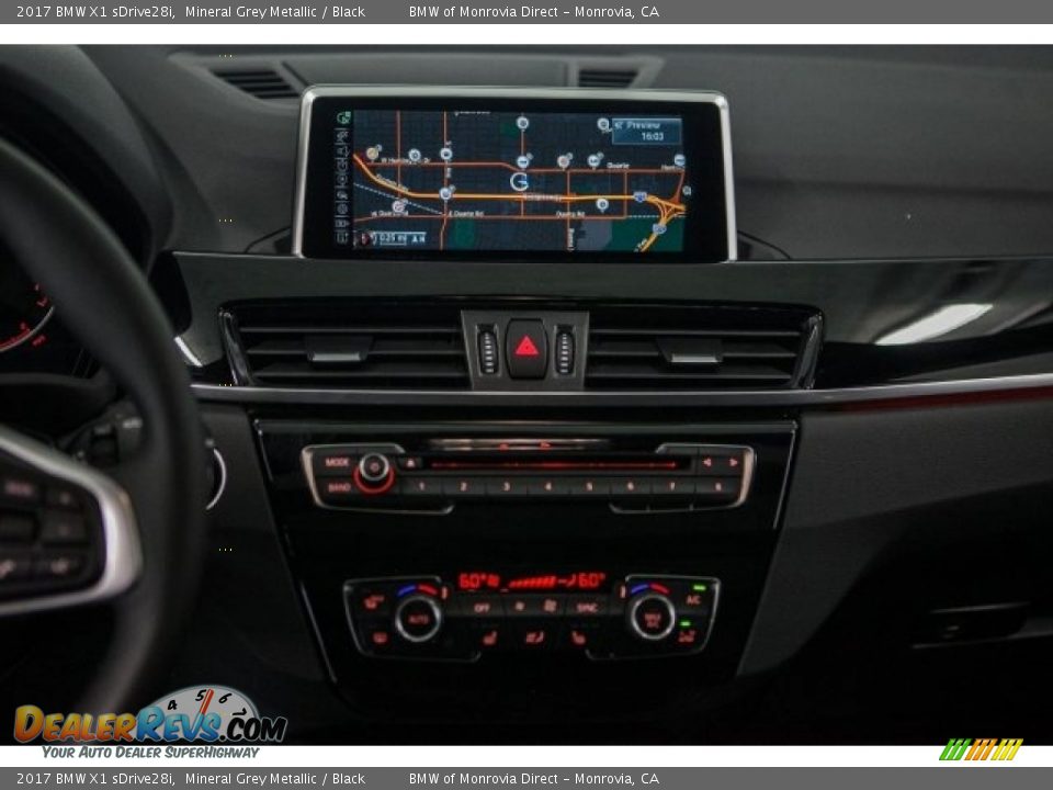 2017 BMW X1 sDrive28i Mineral Grey Metallic / Black Photo #5