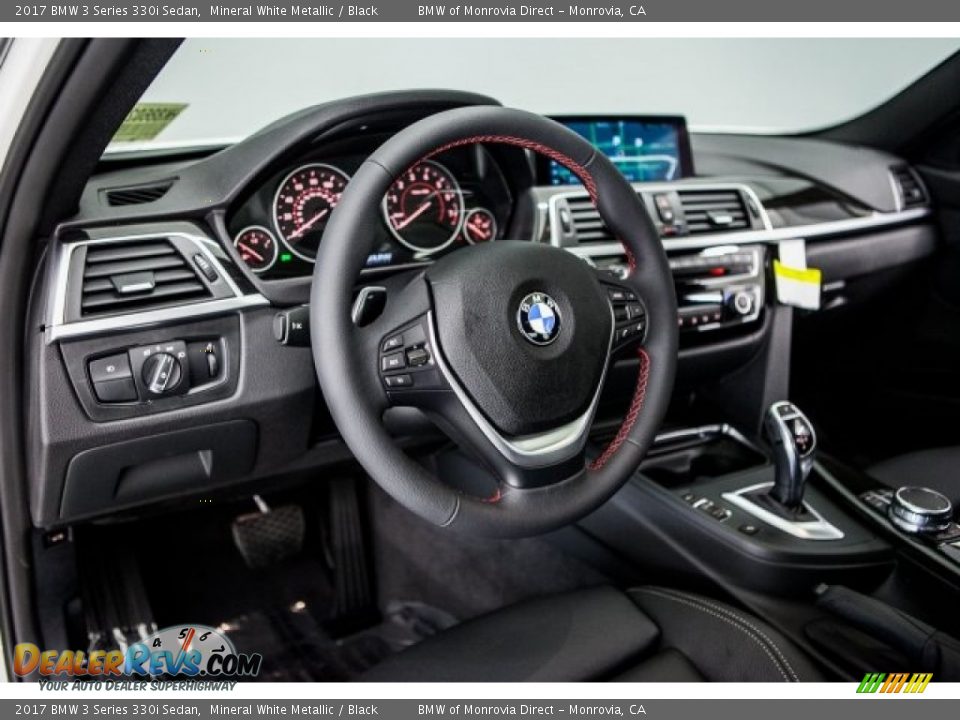 2017 BMW 3 Series 330i Sedan Steering Wheel Photo #5