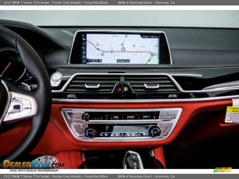 Controls of 2017 BMW 7 Series 750i Sedan Photo #6