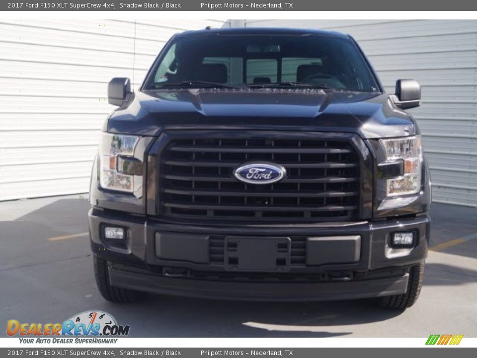 2017 Ford F150 XLT SuperCrew 4x4 Shadow Black / Black Photo #2