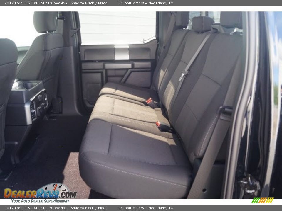 2017 Ford F150 XLT SuperCrew 4x4 Shadow Black / Black Photo #11