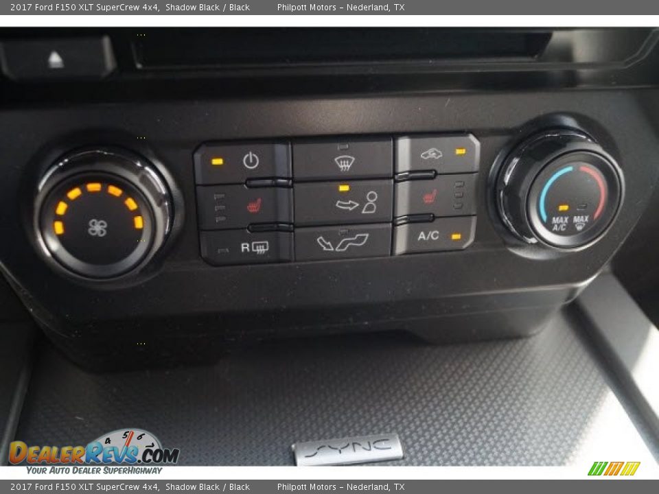 2017 Ford F150 XLT SuperCrew 4x4 Shadow Black / Black Photo #15