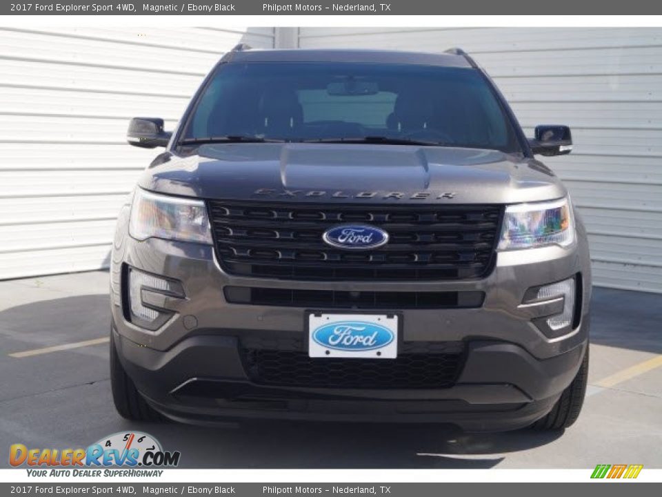 2017 Ford Explorer Sport 4WD Magnetic / Ebony Black Photo #2
