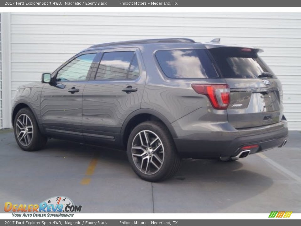 2017 Ford Explorer Sport 4WD Magnetic / Ebony Black Photo #4