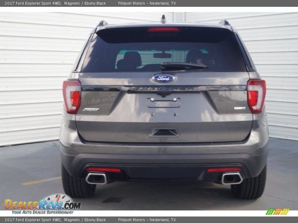 2017 Ford Explorer Sport 4WD Magnetic / Ebony Black Photo #5