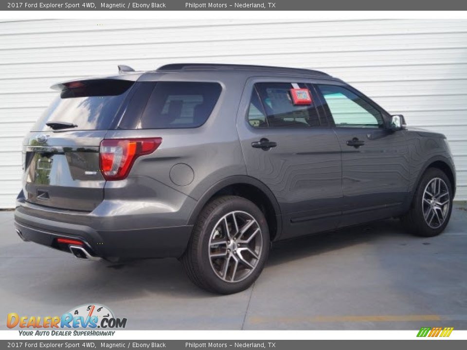 2017 Ford Explorer Sport 4WD Magnetic / Ebony Black Photo #6