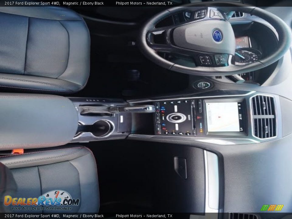 2017 Ford Explorer Sport 4WD Magnetic / Ebony Black Photo #7