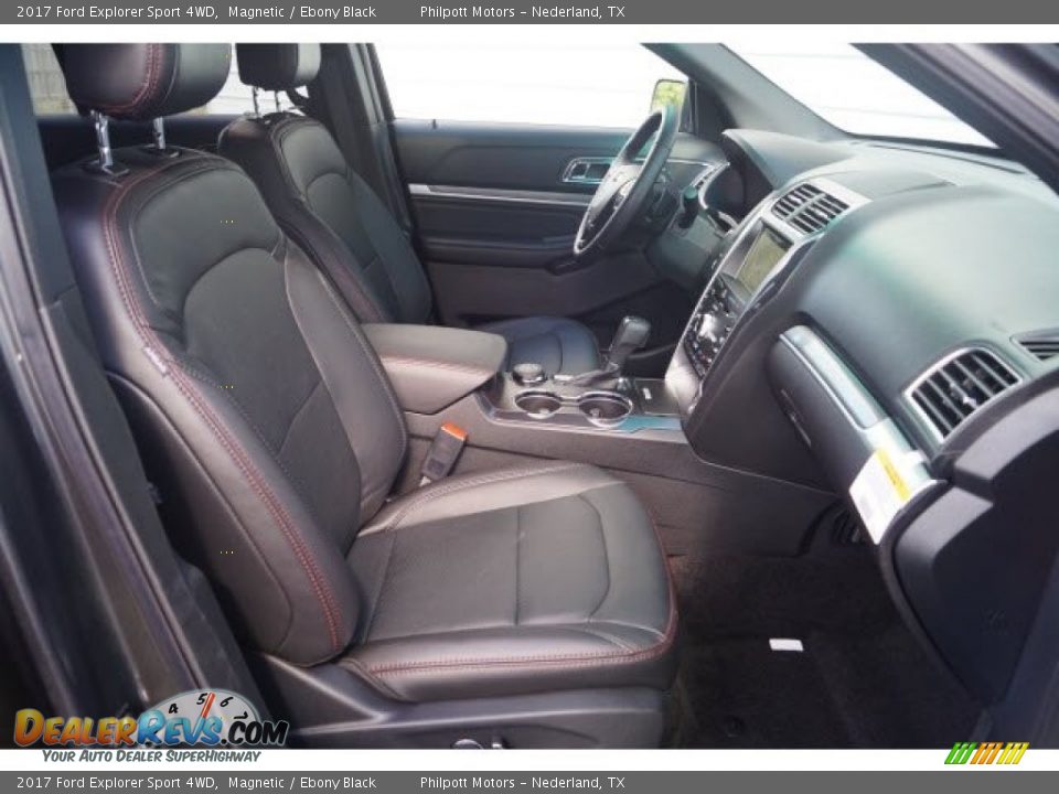 2017 Ford Explorer Sport 4WD Magnetic / Ebony Black Photo #8