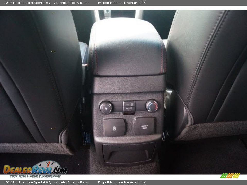 2017 Ford Explorer Sport 4WD Magnetic / Ebony Black Photo #11