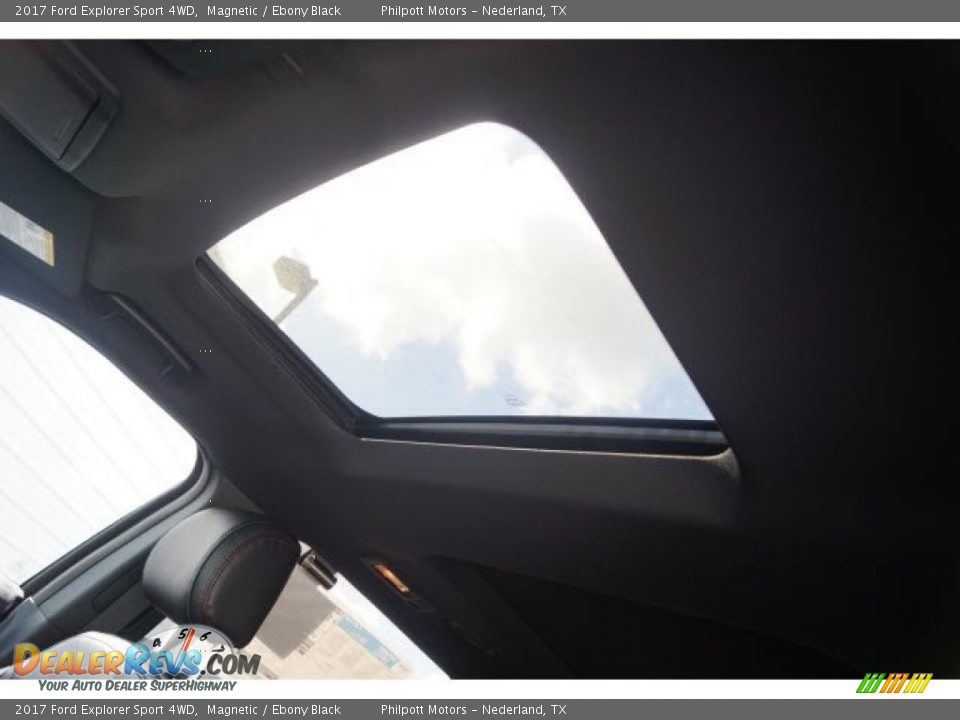 2017 Ford Explorer Sport 4WD Magnetic / Ebony Black Photo #13