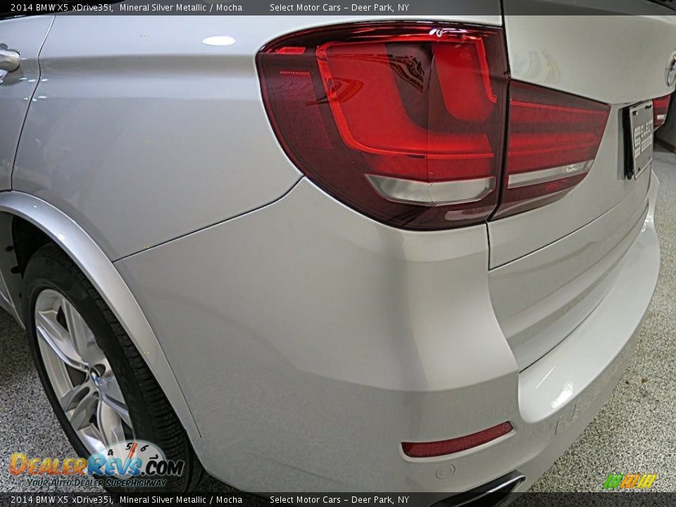 2014 BMW X5 xDrive35i Mineral Silver Metallic / Mocha Photo #11