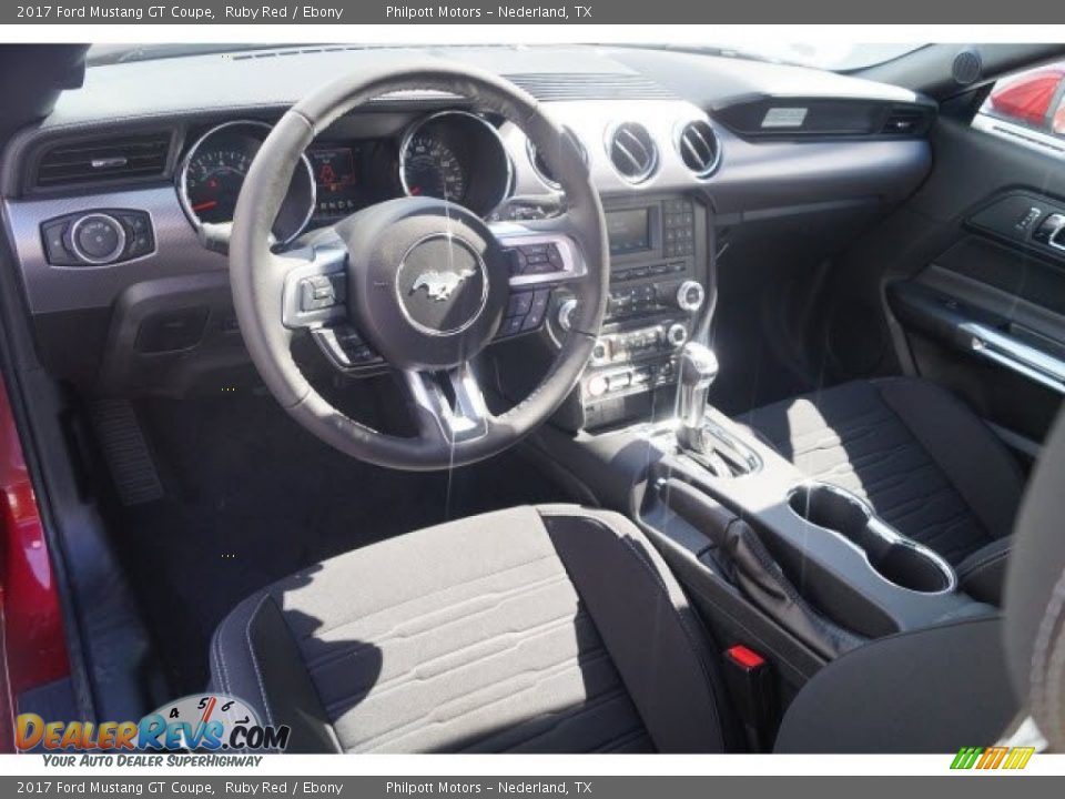 2017 Ford Mustang GT Coupe Ruby Red / Ebony Photo #7
