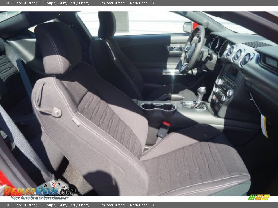 2017 Ford Mustang GT Coupe Ruby Red / Ebony Photo #9