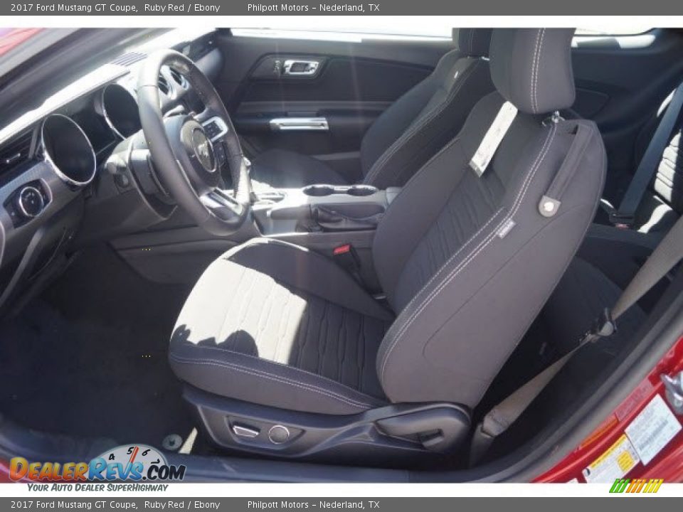 2017 Ford Mustang GT Coupe Ruby Red / Ebony Photo #13