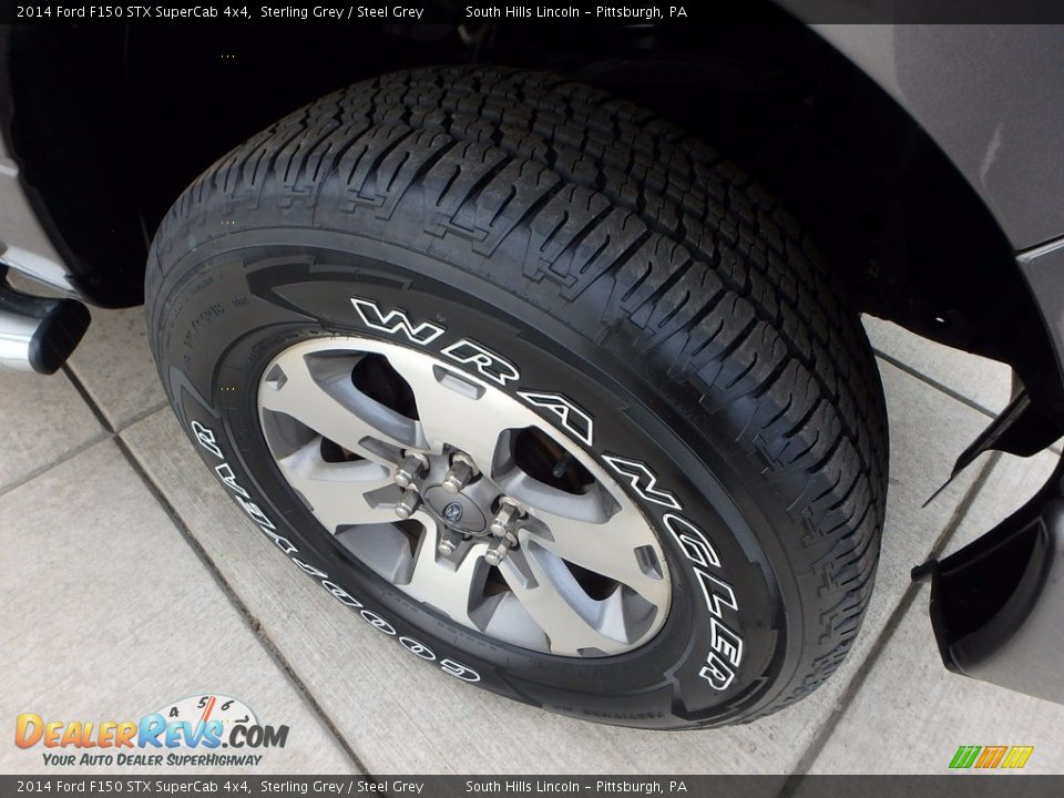 2014 Ford F150 STX SuperCab 4x4 Sterling Grey / Steel Grey Photo #9