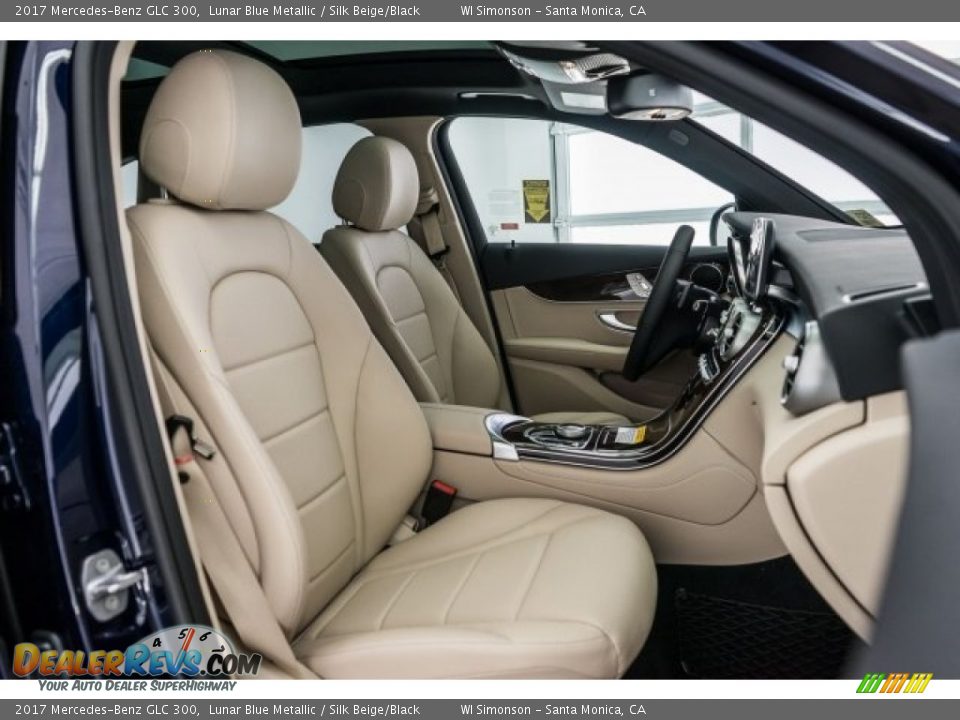 Silk Beige/Black Interior - 2017 Mercedes-Benz GLC 300 Photo #2