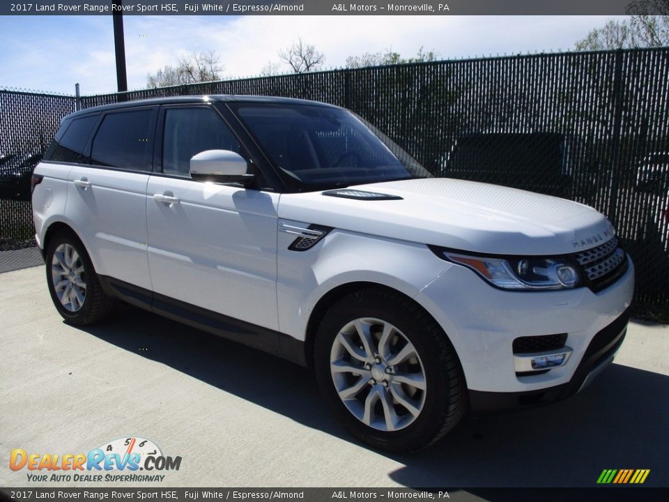 2017 Land Rover Range Rover Sport HSE Fuji White / Espresso/Almond Photo #1