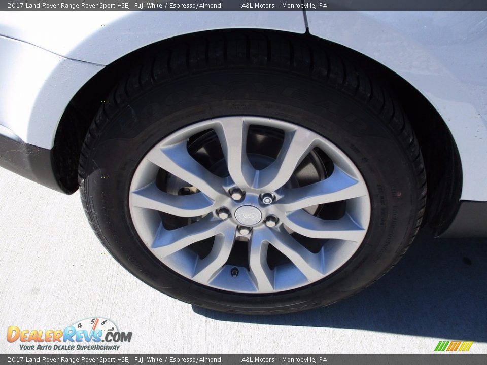 2017 Land Rover Range Rover Sport HSE Fuji White / Espresso/Almond Photo #3