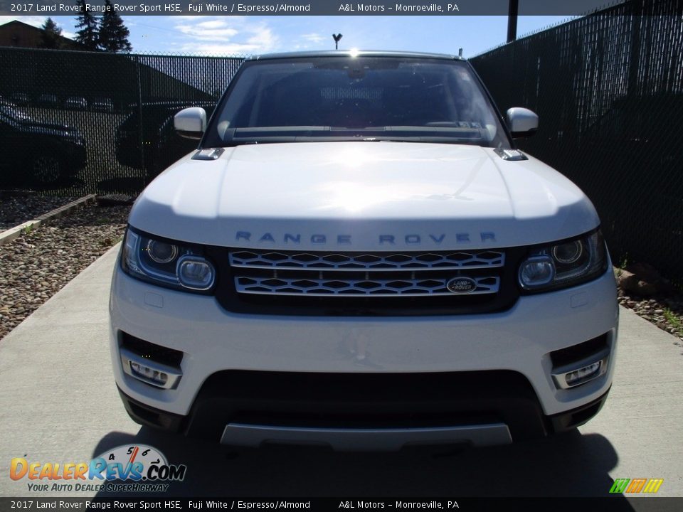 2017 Land Rover Range Rover Sport HSE Fuji White / Espresso/Almond Photo #6