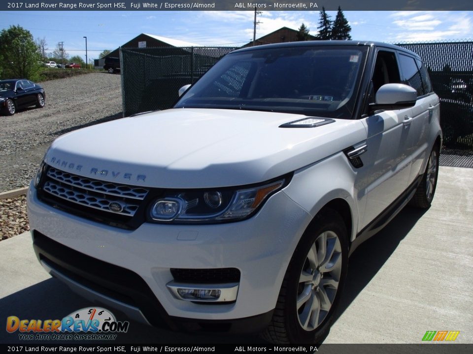 2017 Land Rover Range Rover Sport HSE Fuji White / Espresso/Almond Photo #7