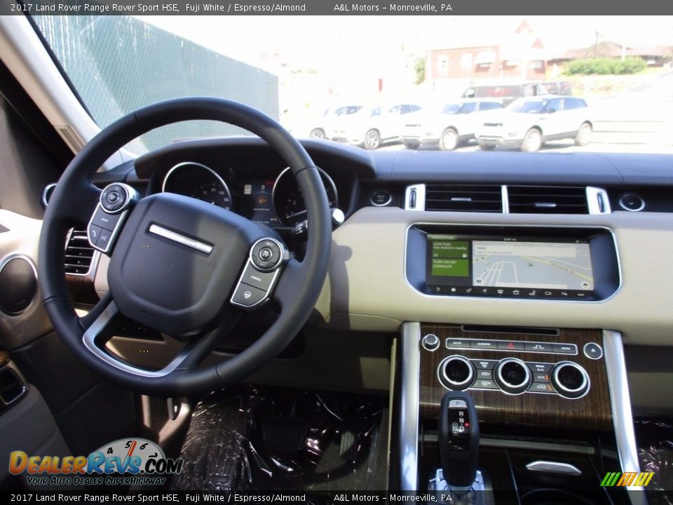 2017 Land Rover Range Rover Sport HSE Fuji White / Espresso/Almond Photo #14