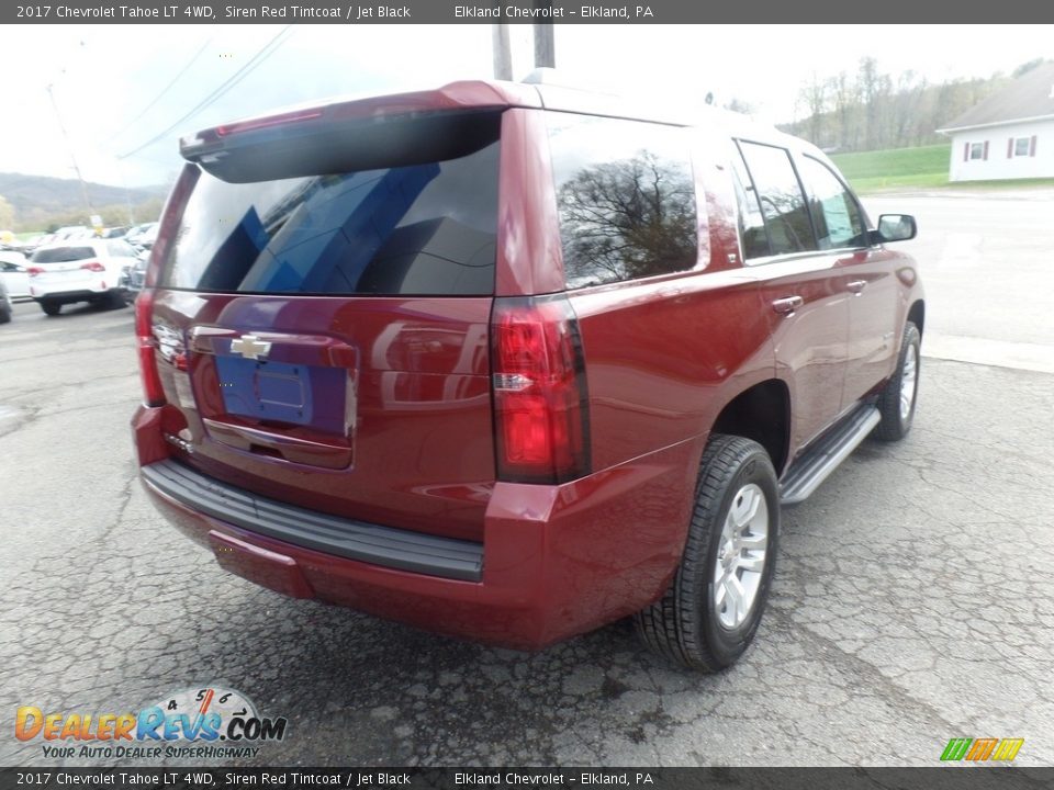 2017 Chevrolet Tahoe LT 4WD Siren Red Tintcoat / Jet Black Photo #7
