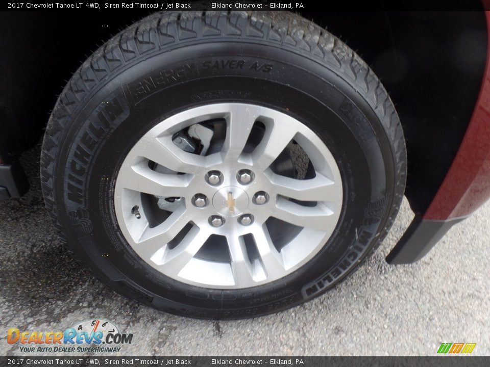 2017 Chevrolet Tahoe LT 4WD Siren Red Tintcoat / Jet Black Photo #9