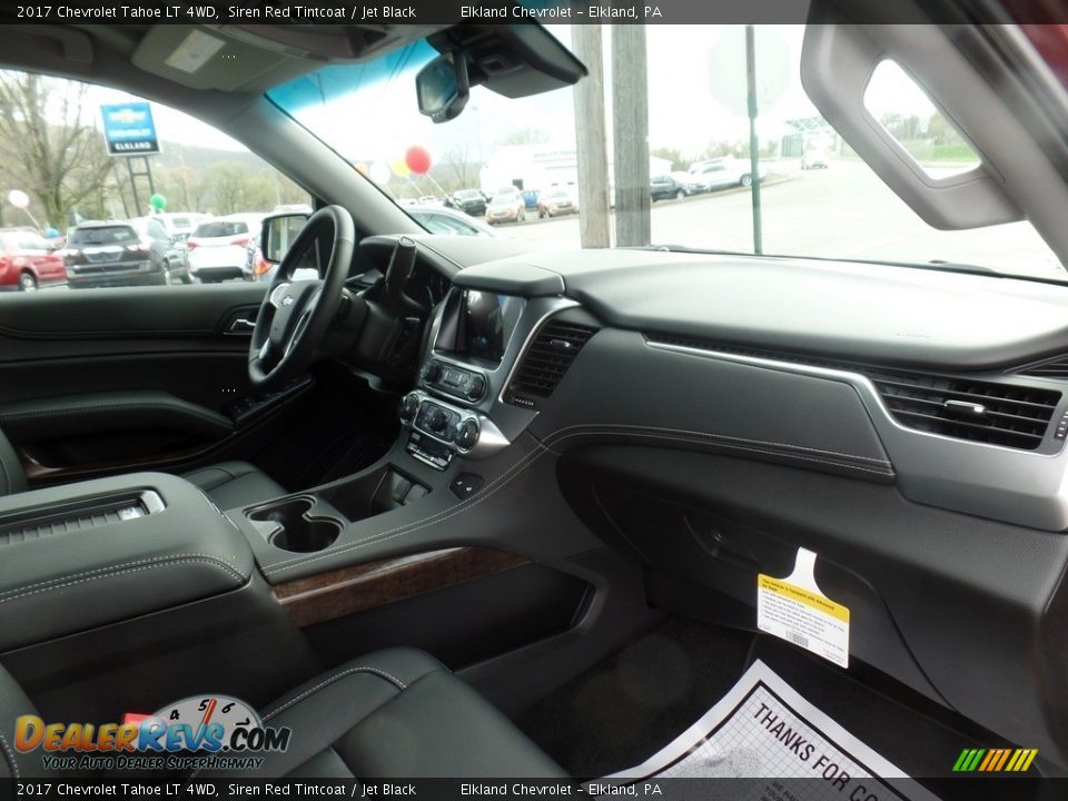 2017 Chevrolet Tahoe LT 4WD Siren Red Tintcoat / Jet Black Photo #12
