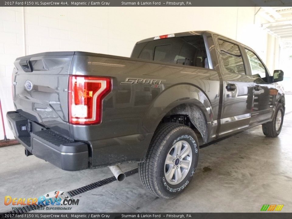 2017 Ford F150 XL SuperCrew 4x4 Magnetic / Earth Gray Photo #2