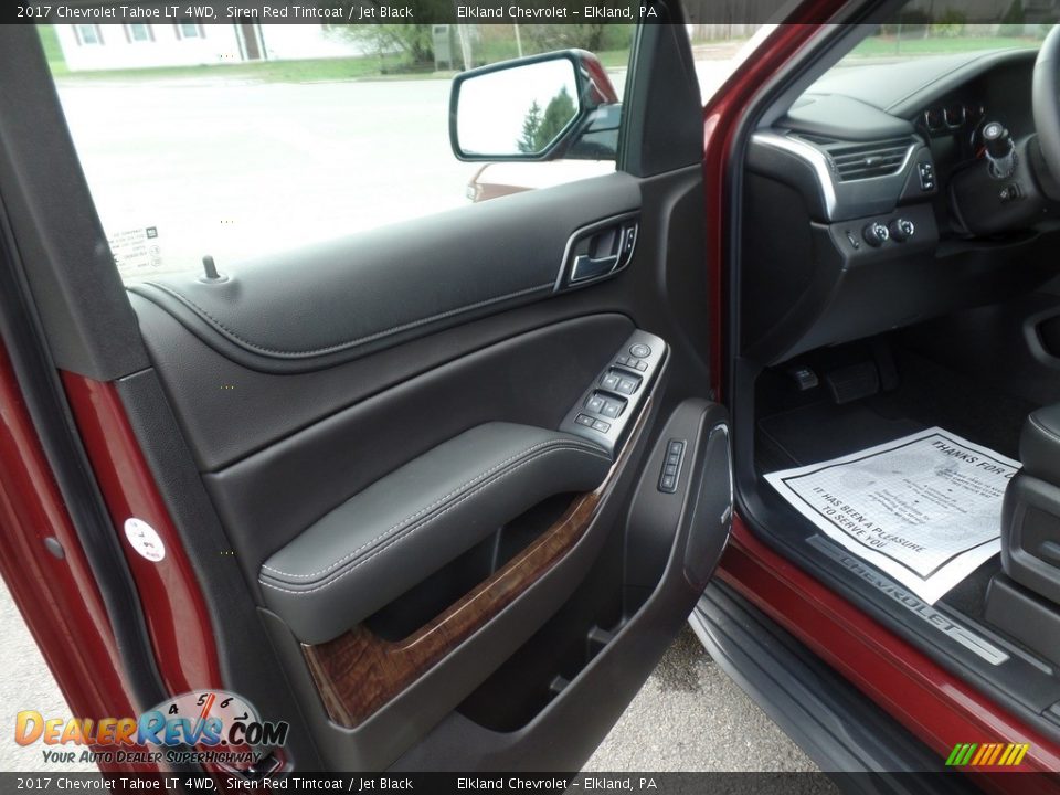 2017 Chevrolet Tahoe LT 4WD Siren Red Tintcoat / Jet Black Photo #24