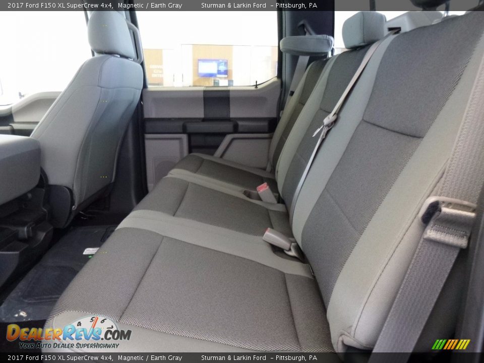 2017 Ford F150 XL SuperCrew 4x4 Magnetic / Earth Gray Photo #8