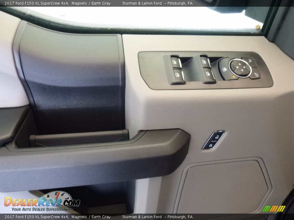 2017 Ford F150 XL SuperCrew 4x4 Magnetic / Earth Gray Photo #11