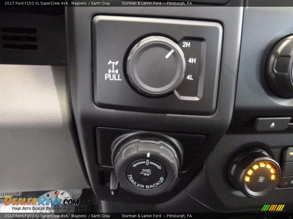 2017 Ford F150 XL SuperCrew 4x4 Magnetic / Earth Gray Photo #13