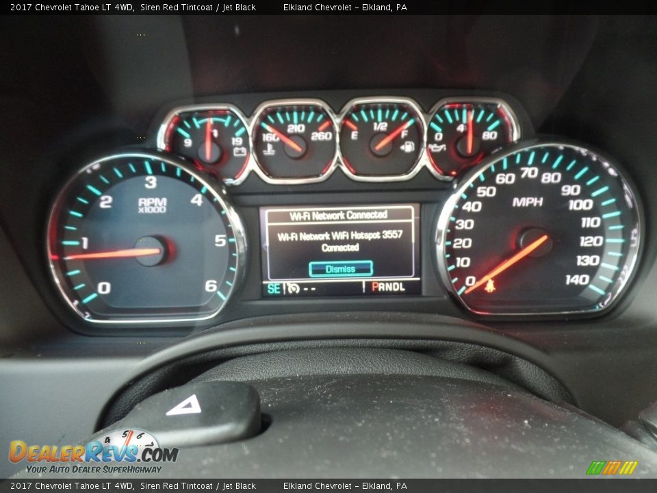 2017 Chevrolet Tahoe LT 4WD Siren Red Tintcoat / Jet Black Photo #33