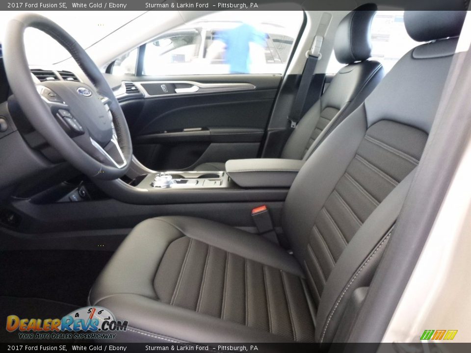 2017 Ford Fusion SE White Gold / Ebony Photo #7