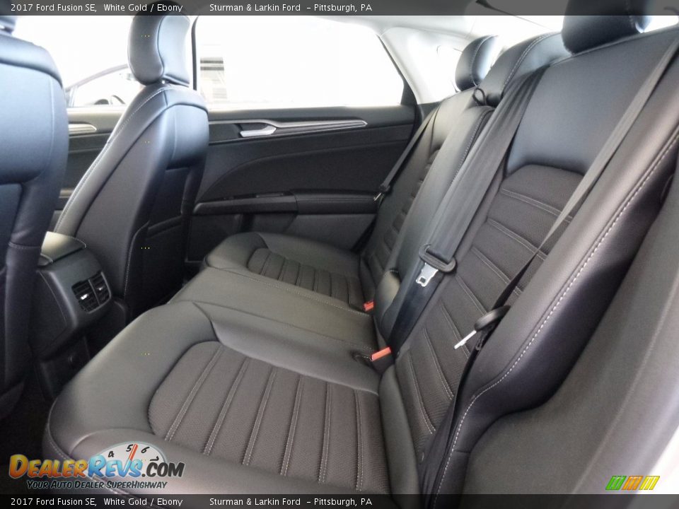 2017 Ford Fusion SE White Gold / Ebony Photo #8