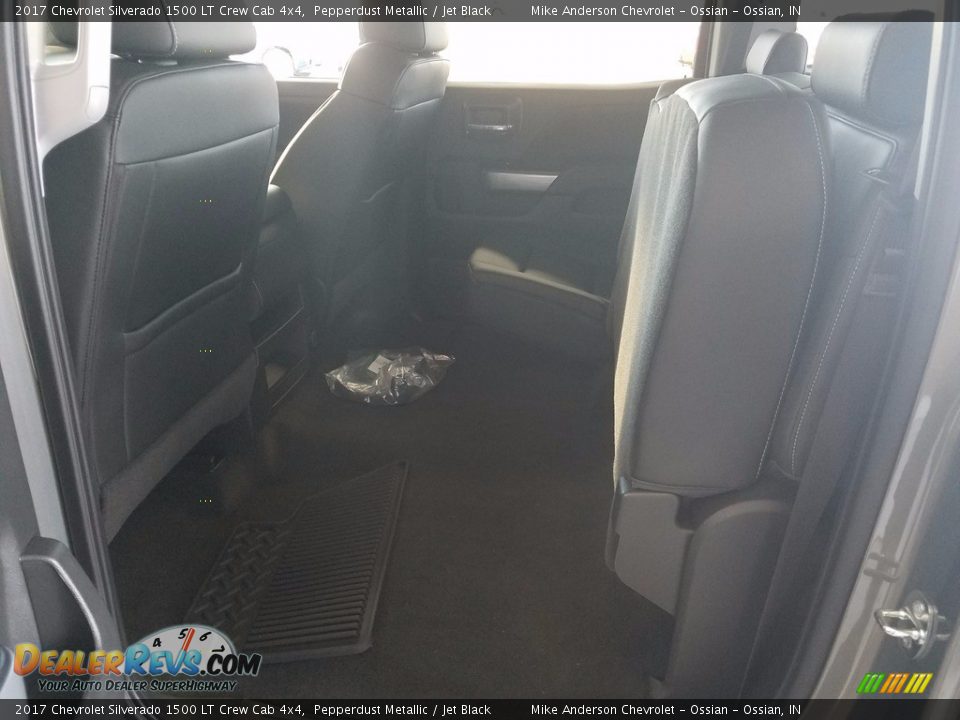 2017 Chevrolet Silverado 1500 LT Crew Cab 4x4 Pepperdust Metallic / Jet Black Photo #13