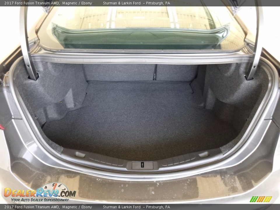 2017 Ford Fusion Titanium AWD Magnetic / Ebony Photo #3