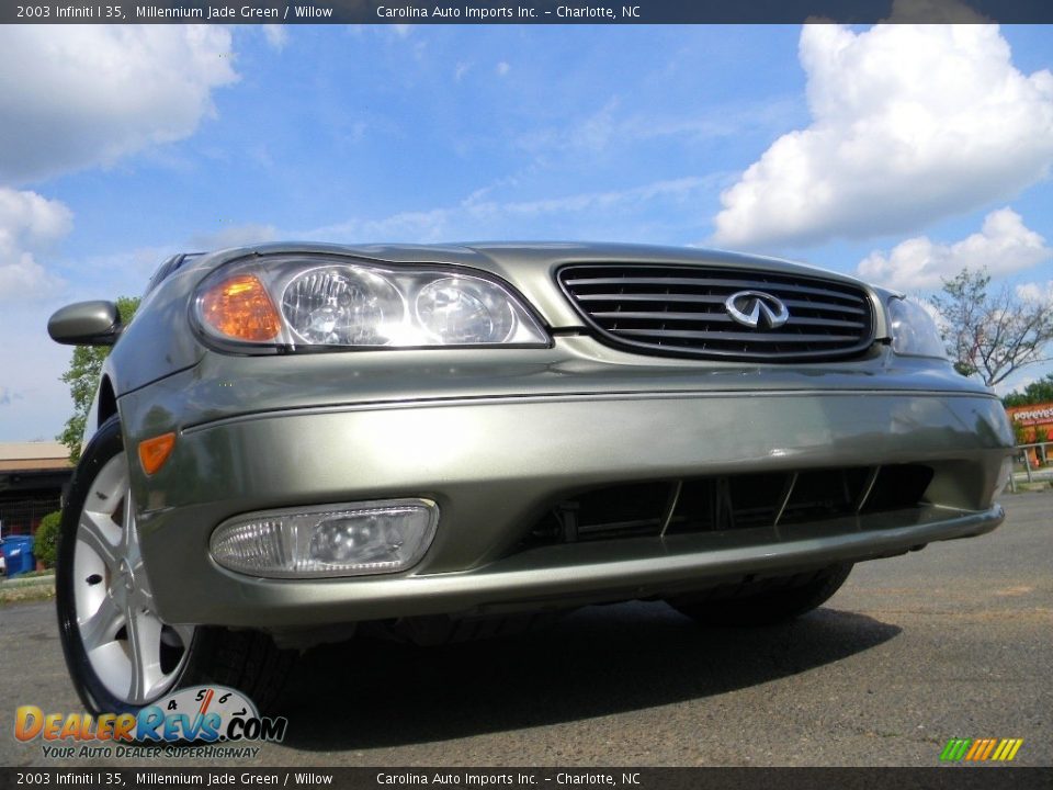 2003 Infiniti I 35 Millennium Jade Green / Willow Photo #1