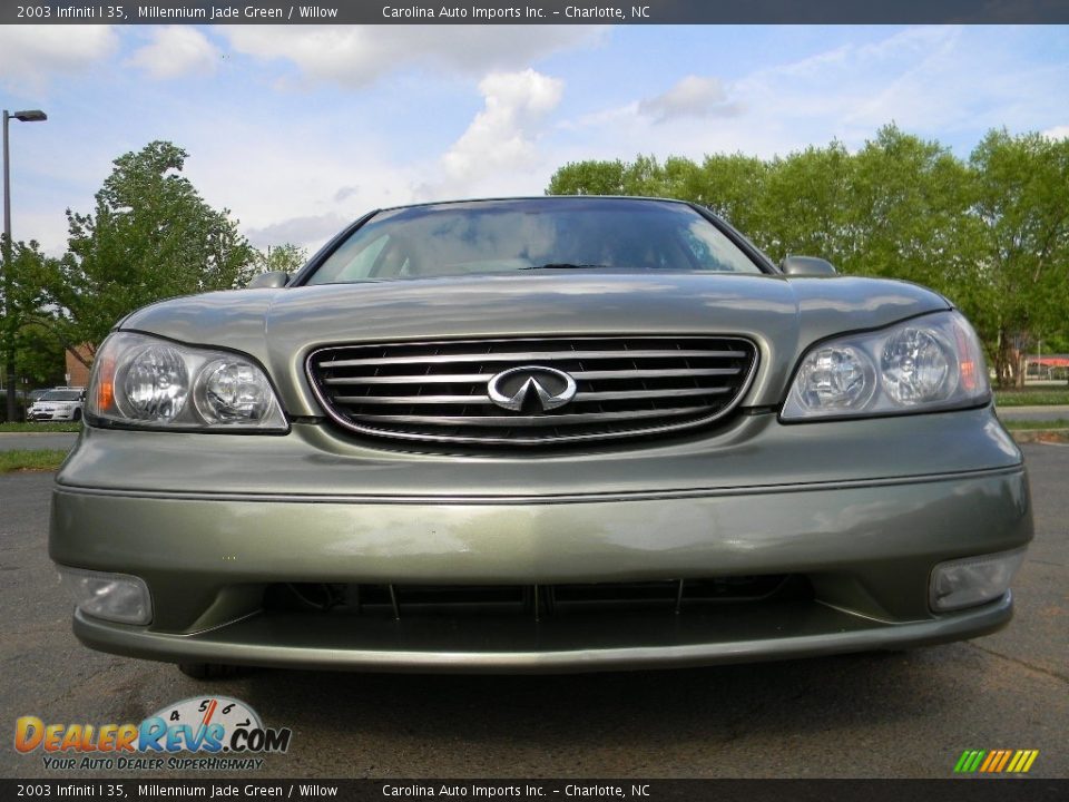 2003 Infiniti I 35 Millennium Jade Green / Willow Photo #4
