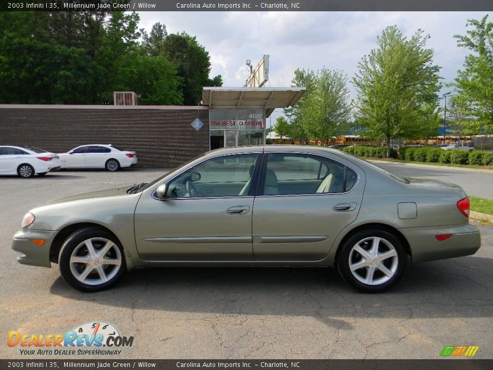 Millennium Jade Green 2003 Infiniti I 35 Photo #7