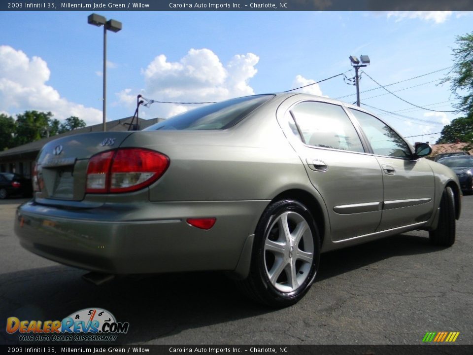 2003 Infiniti I 35 Millennium Jade Green / Willow Photo #10