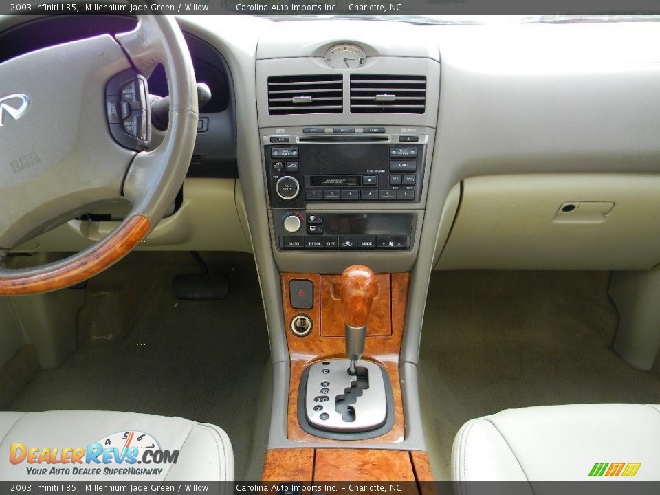2003 Infiniti I 35 Millennium Jade Green / Willow Photo #15