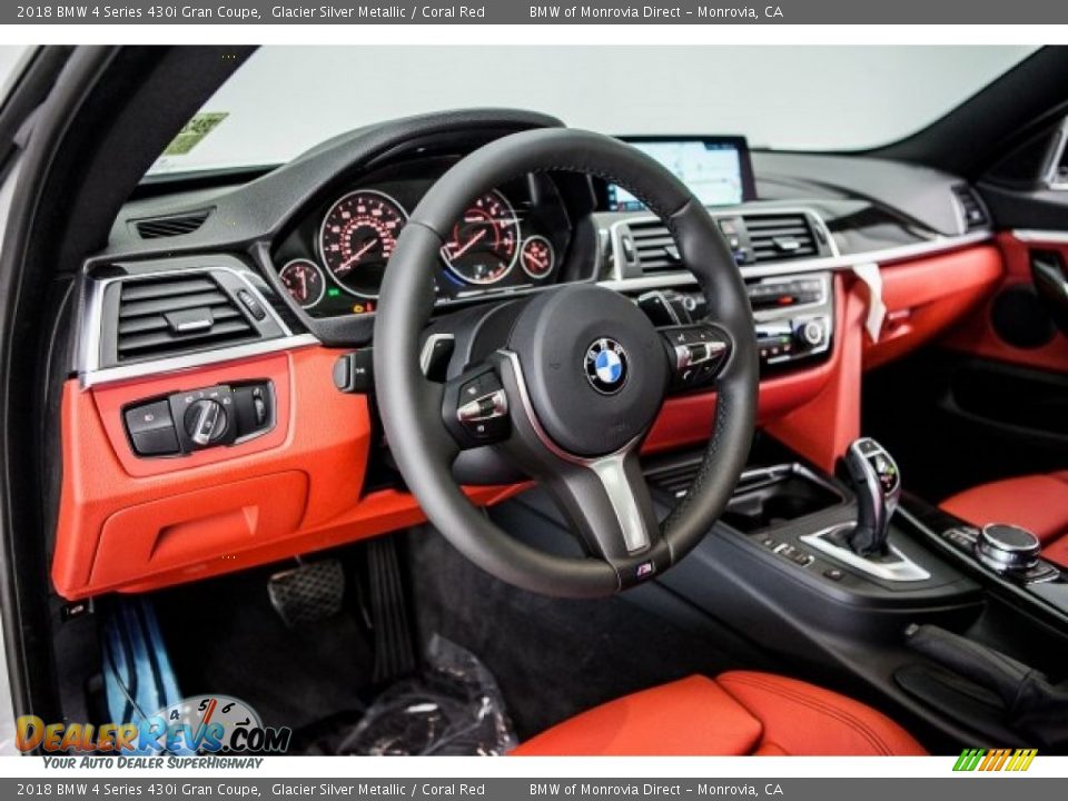 Dashboard of 2018 BMW 4 Series 430i Gran Coupe Photo #5