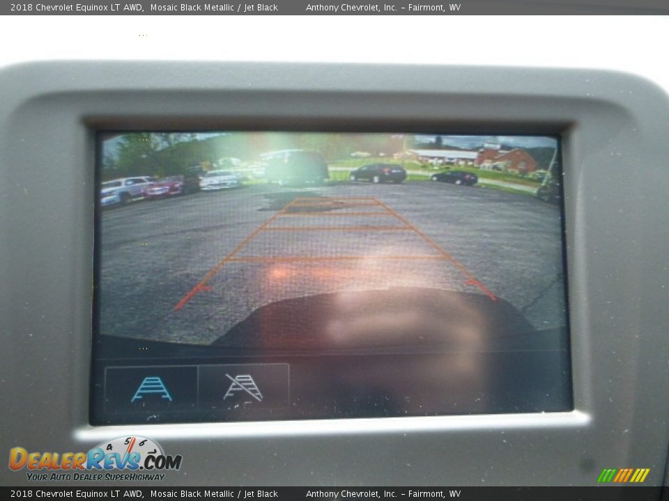 2018 Chevrolet Equinox LT AWD Mosaic Black Metallic / Jet Black Photo #17