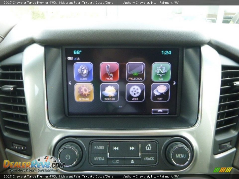 2017 Chevrolet Tahoe Premier 4WD Iridescent Pearl Tricoat / Cocoa/Dune Photo #18